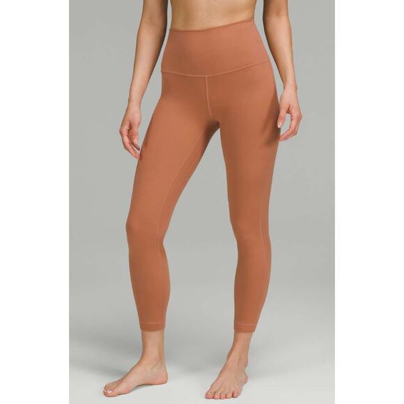 Lululemon Leggings Align High Rise Pant Dusty Clay Athleisure Athletic Lounge - Picture 1 of 8
